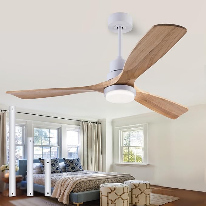 QUTWOB 48" Wood Ceiling Fan by QUTWOB