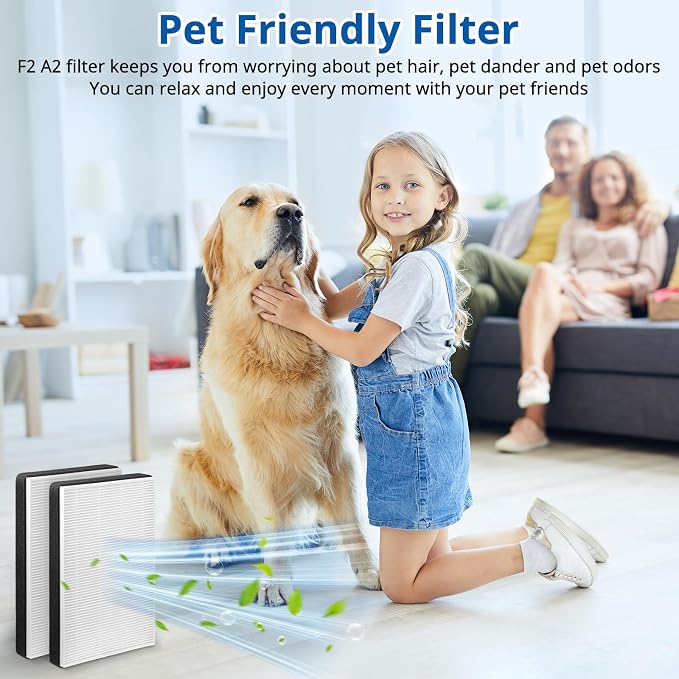 LINNIW 2 Pack F2 A2 Replacement Filters Compatible - Image 7