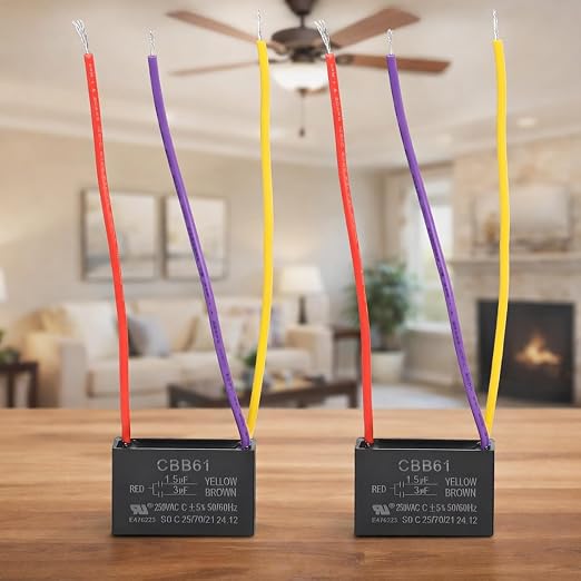 PODOY Ceiling Fan Capacitor .+ by PodoyDirect