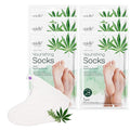 Epielle Nourishing Foot Mask 6 Pairs, Repair and Soften with Hemp & Rosemary Extract, Deep Moisturizing Socks for Dry, Cracked Feet, Self Care Gifts for Women, Spa Kit, Stocking Stuffers
