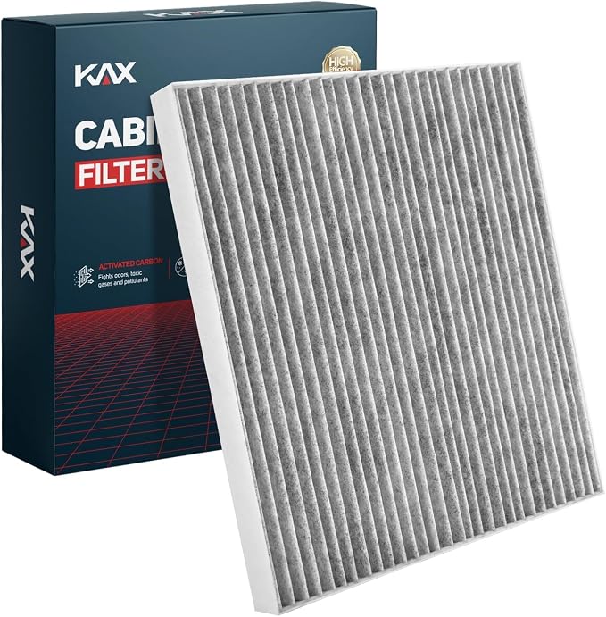 KAX HEPA Cabin Air Filter with Activated Carbon, CF10371 Replacement by KAX