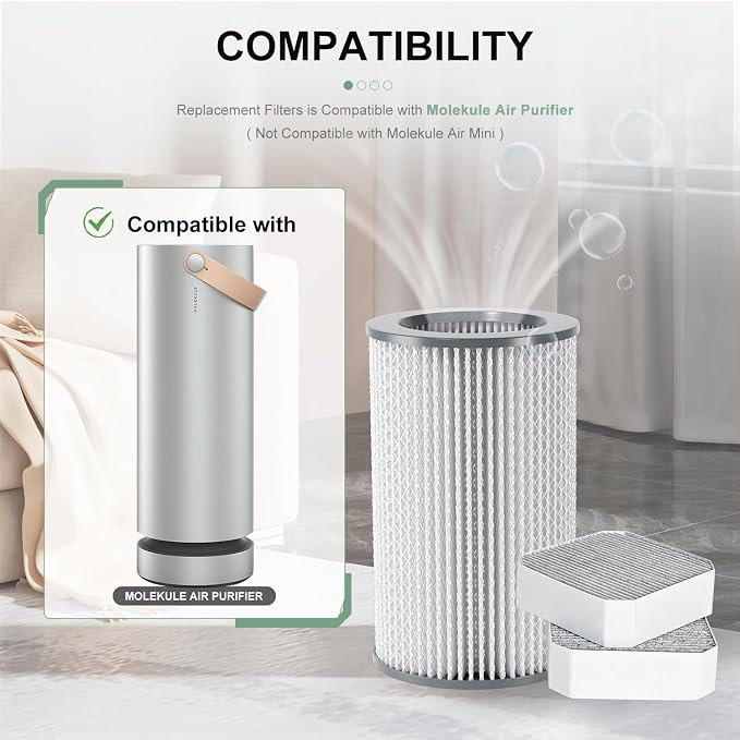Air Filter Replacement Set Compatible - Image 2