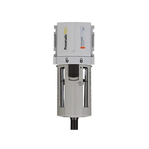 PneumaticPlus PPF4-N04B Compressed Air Particulate Filter 1/2" NPT, 5 Micron - Image 7