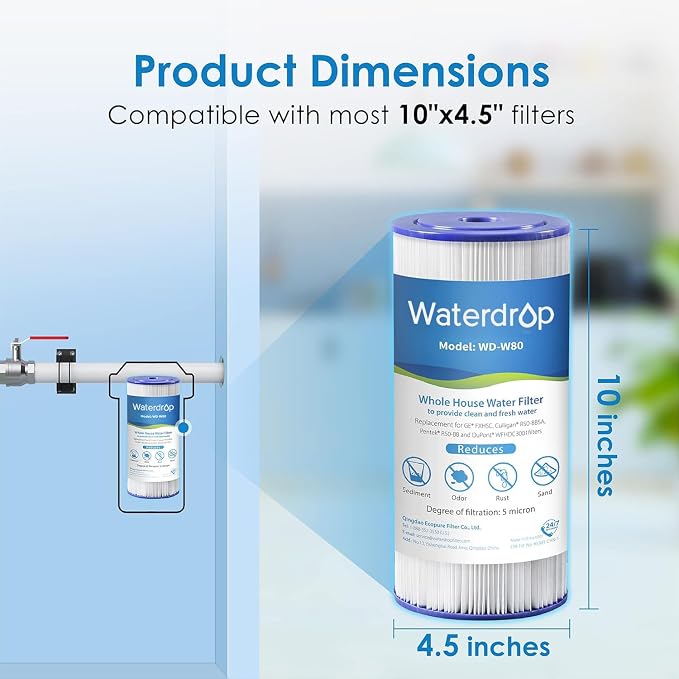 Waterdrop FXHSC Whole House Water Filter, Replacement - Image 4