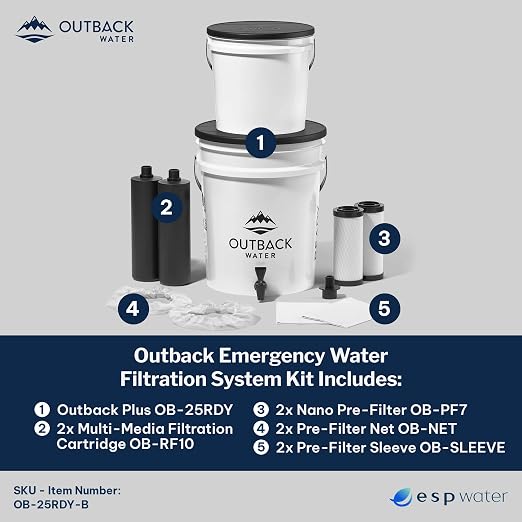 Outback Water Emergency Drinking Water Filter System - Image 2