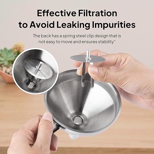 ELEGOO 3D Stainless Steel Funnel, Metal Funnel - Image 3