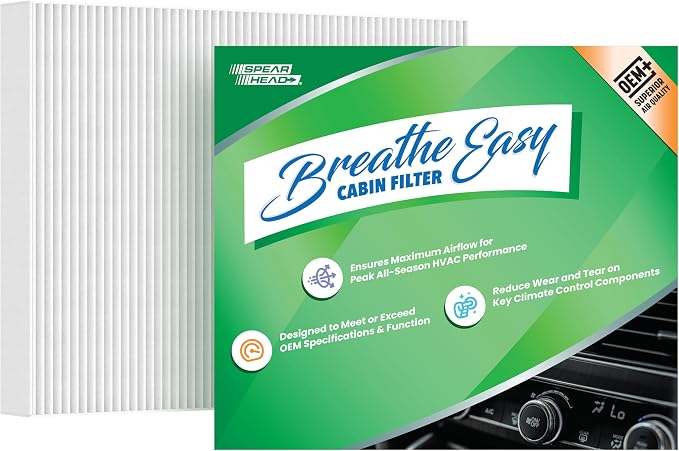 Spearhead OEM+ Particulate Breathe Easy Cabin Filter | Fits 2011-23 300 by SPEARHEAD