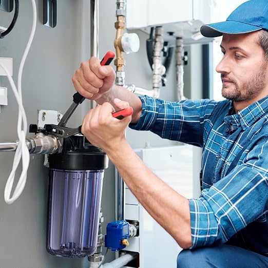 SimPure Whole House Water Big Filter Housing, Sediment Water Filter System - Image 8