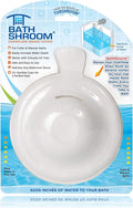 BathShroom BTHSH620 Overflow Drain Cover for Fuller and Warmer Baths, White