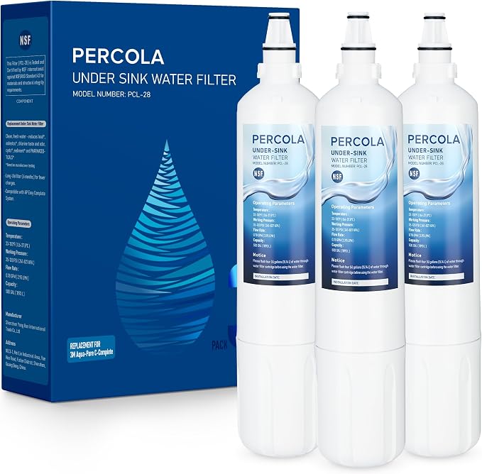 AP Easy C-Complete/Model A/C Under Sink Water Filter, Compatible by PERCOLA