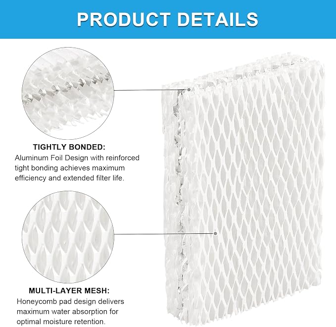 4Pcs WF813 Humidifier Filters Replacement Wick Filter Compatible - Image 3