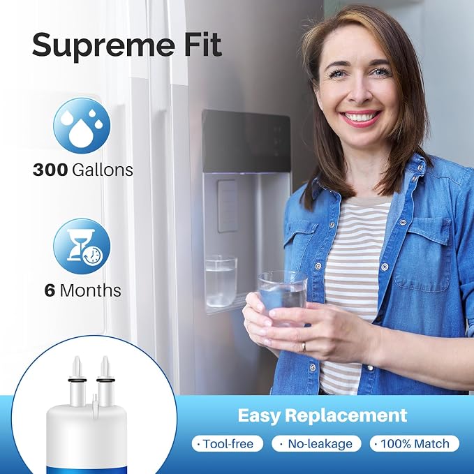 ICEPURE EDR3RXD1 Refrigerator Water Filter Replacement - Image 6