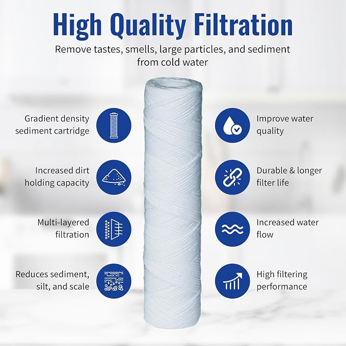 Compatible Campbell 1SS-30 5 Micron Sediment Filters 5 Pack by Complete - Image 4