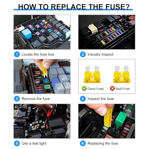 330PCS Car Fuses Assortment Kit, Upgraded Blade Fuses Automotive - Image 6