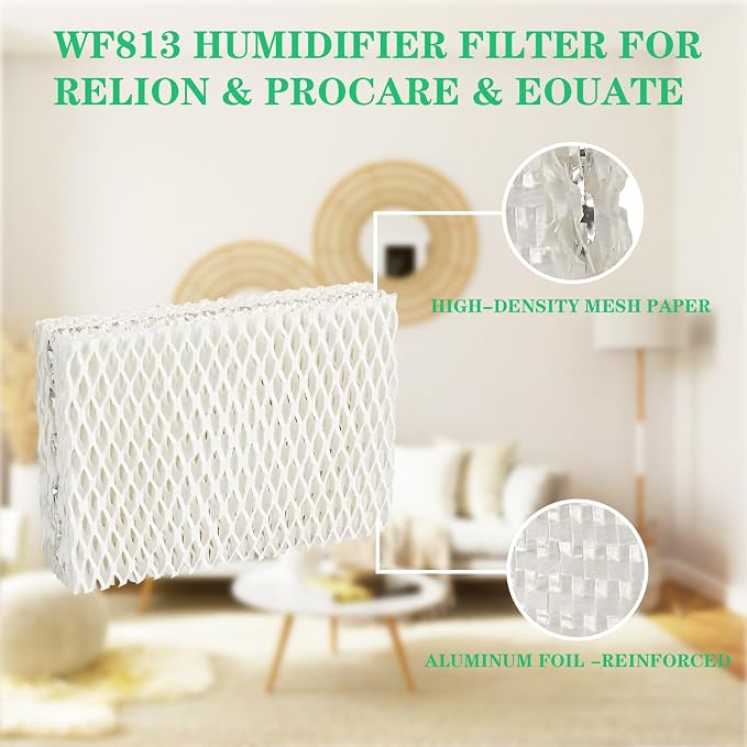 kakofaci 6 Pack WF813 Humidifier Filters Replacement Compatible - Image 5
