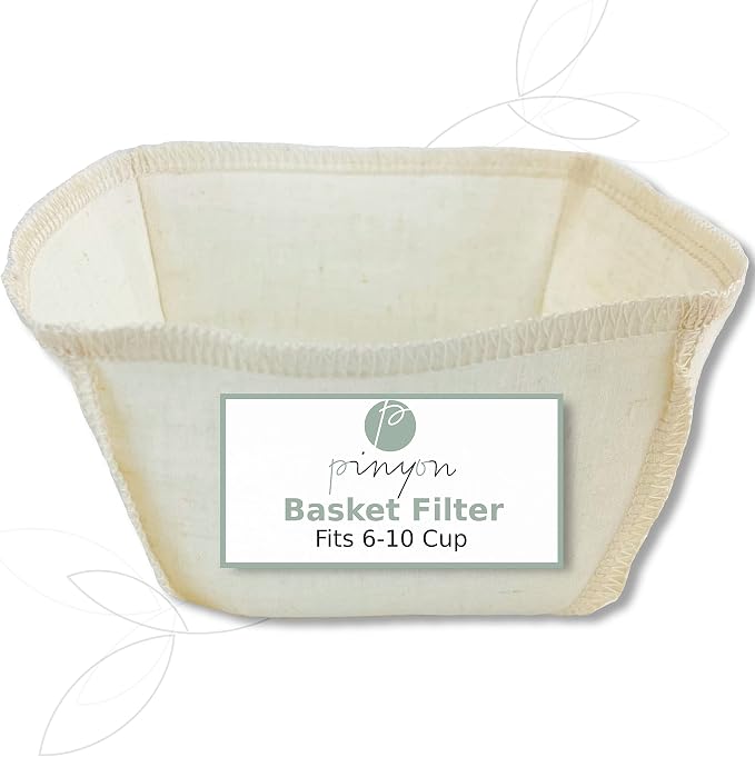 Cloth Reusable Basket Coffee Filter by Pinyon+Products