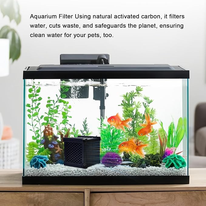 Eagles Eco-Aquarium Water Trough Purifier Cube, Activated Carbon Filter Media - Image 8