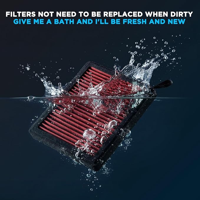HANN&CO Washable Reusable High Flow Durable Cabin Air Filter（HCC18111-X） | - Image 4