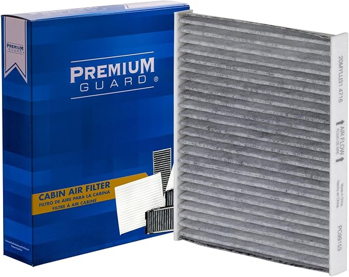 PG PC99153 Activated Charcoal Cabin Air Filter | Fits 2007-2018 BMW X5 3.0L - Image 3