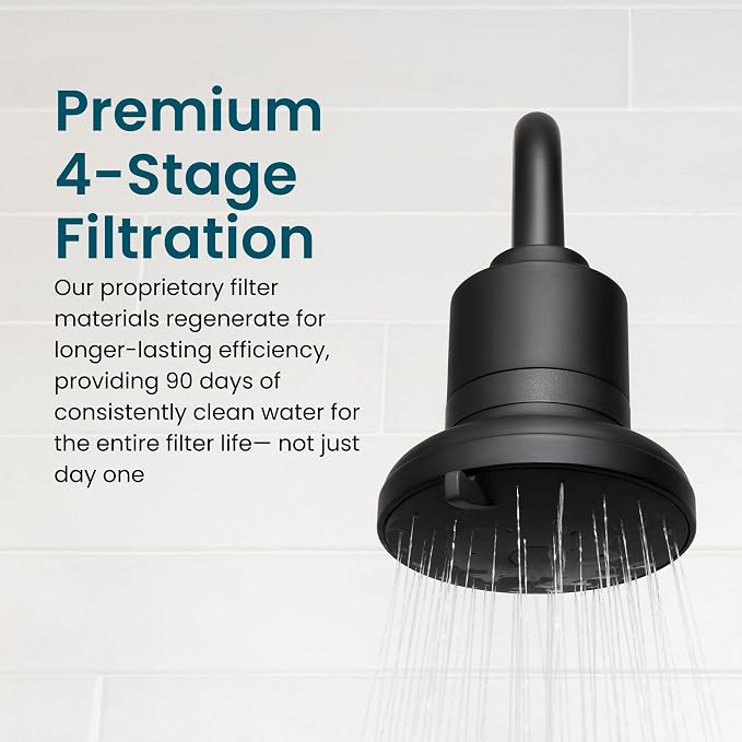 AquaTru Shower - High Pressure Shower Filter Removes Impurities from Hard Water - Image 2