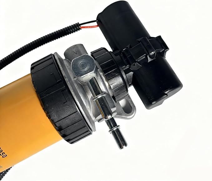12V Fuel Lift Pump & Fuel Filter Assembly 333/C3351 320/A7046 320/A7087 - Image 7