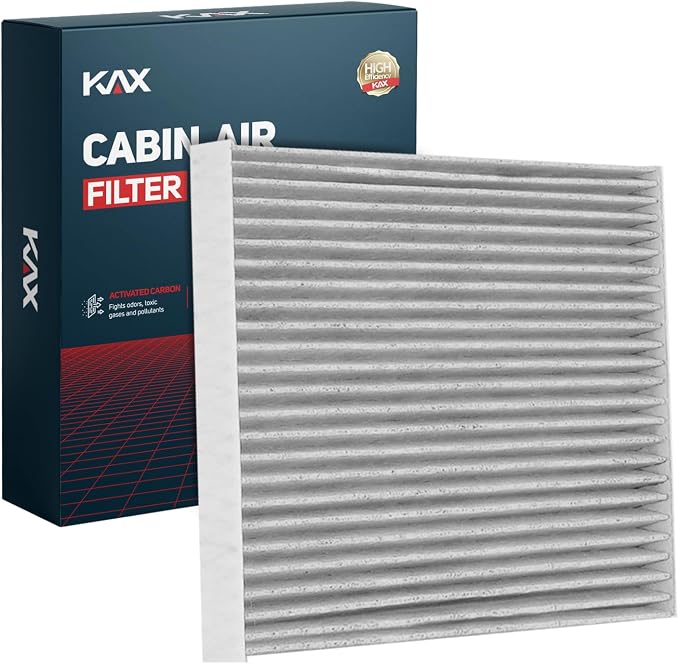 KAX HEPA Cabin Air Filter with Activated Carbon, CF10550 Replacement by KAX