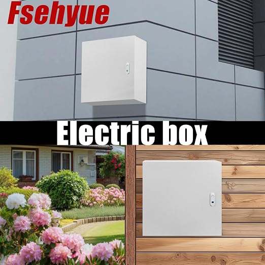 Electrical Box 20 x 20 x 6 Inch Indoor Outdoor Electrical Enclosure Box Steel - Image 7