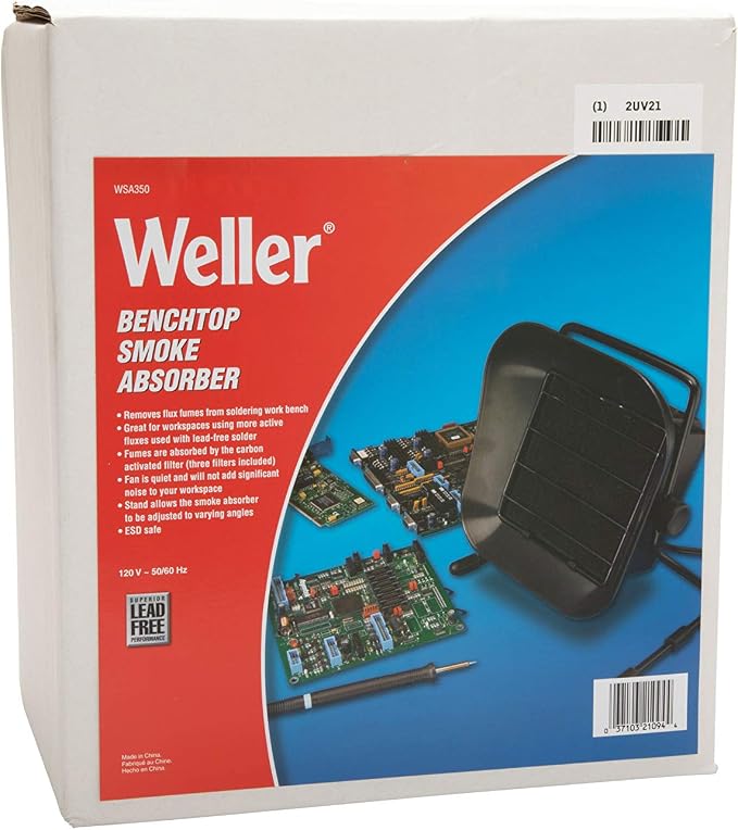 Weller Genuine 120v Bench Top Smoke Absorber | WSA350 - Image 5