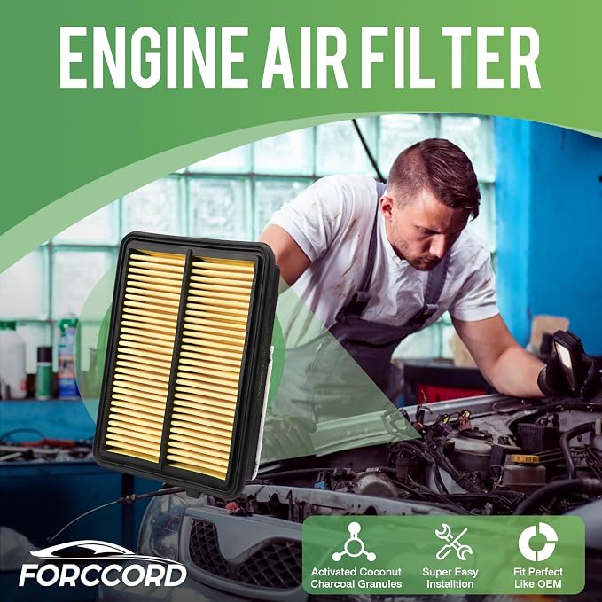 2-Pack Engine Air Filter Fits for Nissan Kicks 1.6L 2018-2026, Versa 1.6L - Image 2