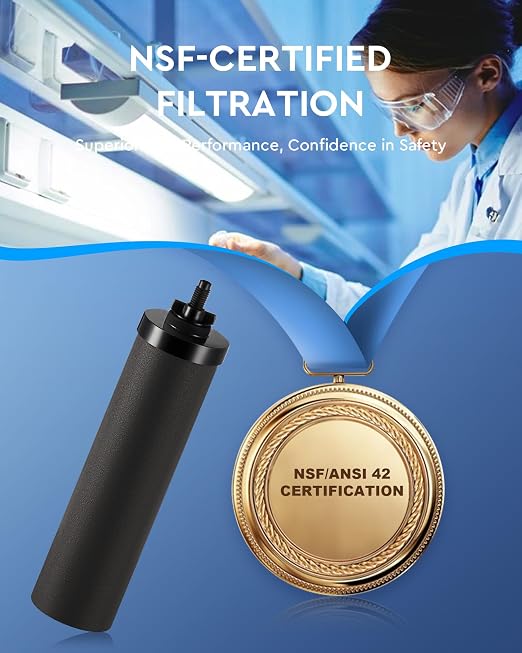 CO-Z Water Filter Replacements, 2 Activated Carbon Water Filters - Image 5