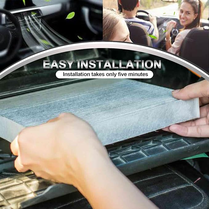 FUN-DRIVING Engine Cabin Air Filter - Image 4