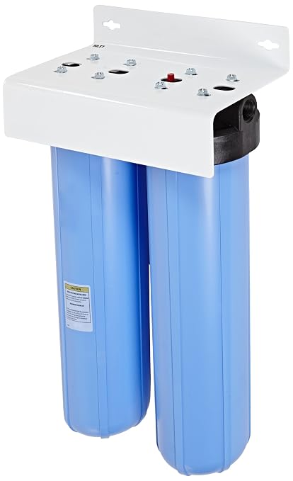 Pentair Pentek BBFS-22 Big Blue Two-Housing Filtration System, Holds 20" x 4.5" by PENTAIRPENTEK