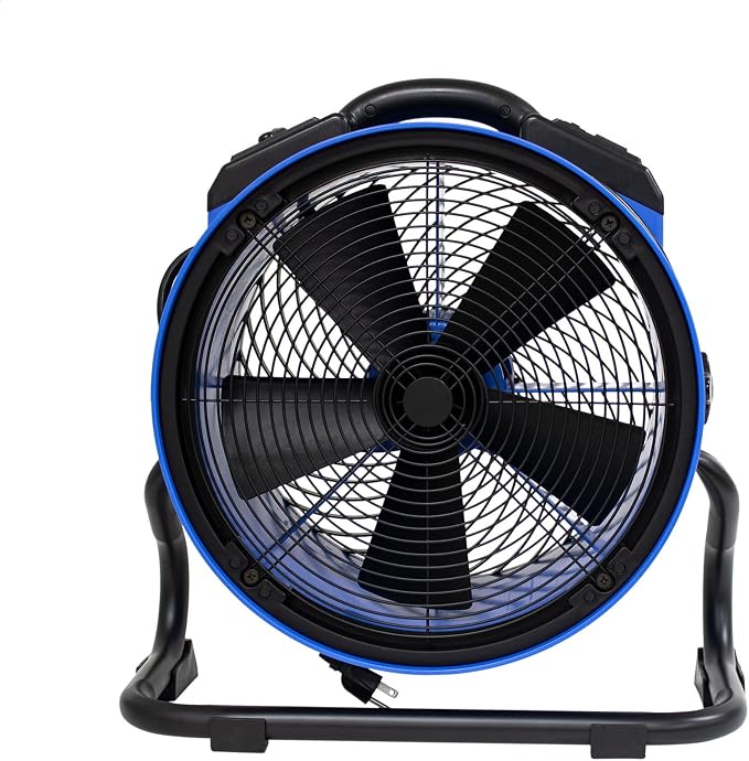 XPower FC-300A 1/4 HP 2100 CFM 14" 4 Speed Multipurpose Pro Air Circulator Fan - Image 4
