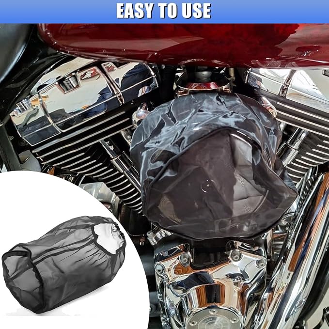 Air Intake Filter Sock Cover, Waterproof Dustproof Air Cleaner Protective Cover - Image 4