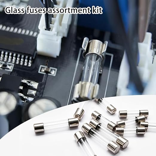 24 Values 370pcs Fast Blow Glass Fuses Assortment Kit 250V 0.5A 1A 2A 3A 4A 5A - Image 3