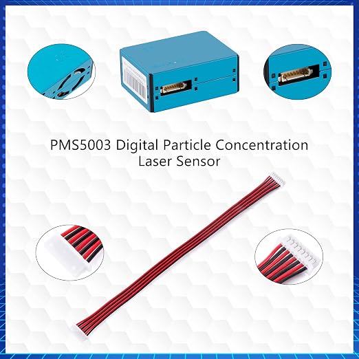 PMS5003 Digital Particle Concentration Laser Sensor/High Precision Laser Sensor - Image 3