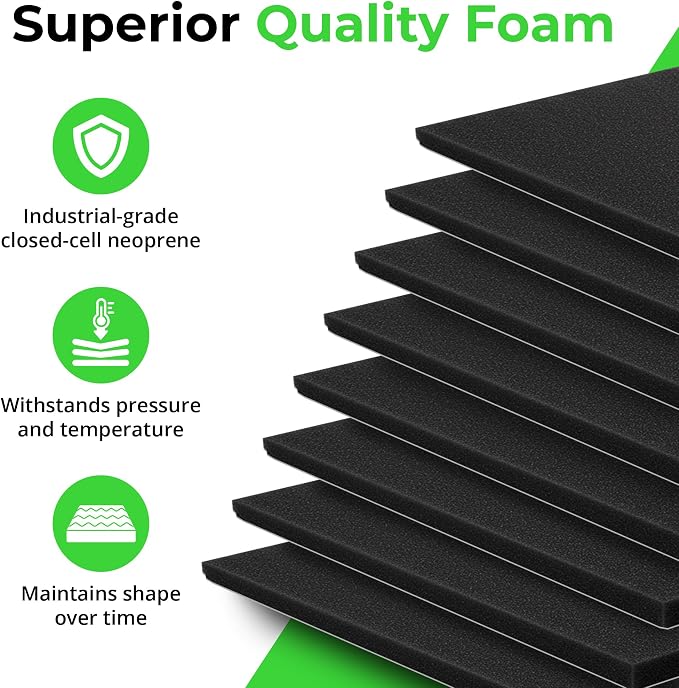 XCEL Neoprene Foam AntiVibration Pads - Image 5