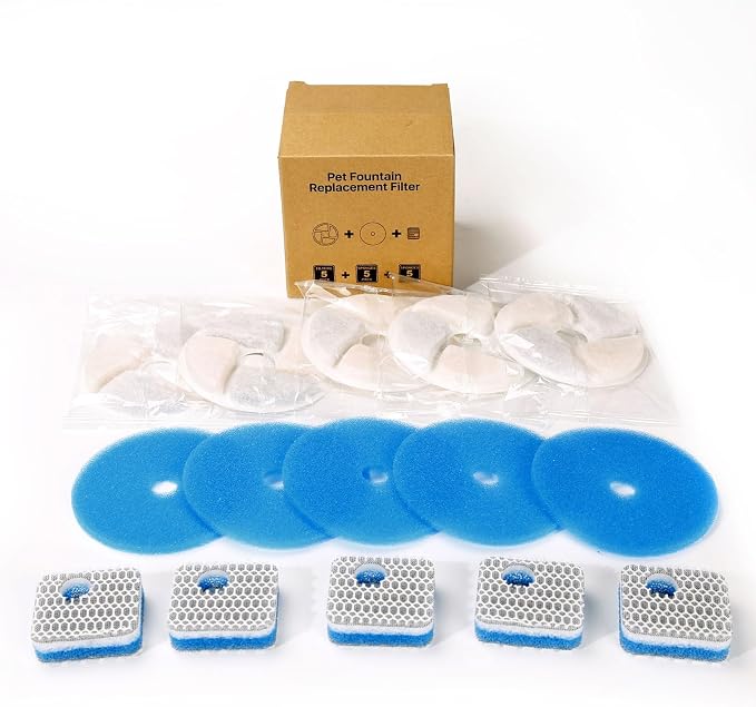 5 Set Cat Water Fountain Filter Replacement - Image 8