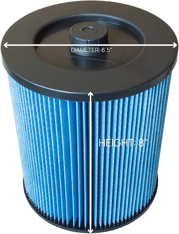 Filter Bros 17907 Fine Dust Replacement Fits Craftsman Shop Vacuums 5 Gal Plus - Image 2