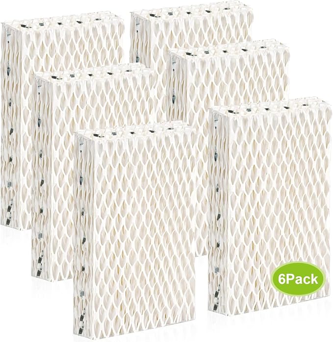 6 Pack WF813 Humidifier Filters Wick Replacement Compatible by GiveYouaGoodLife