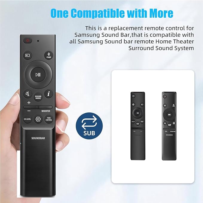 Soundbar Remote Compatible - Image 3