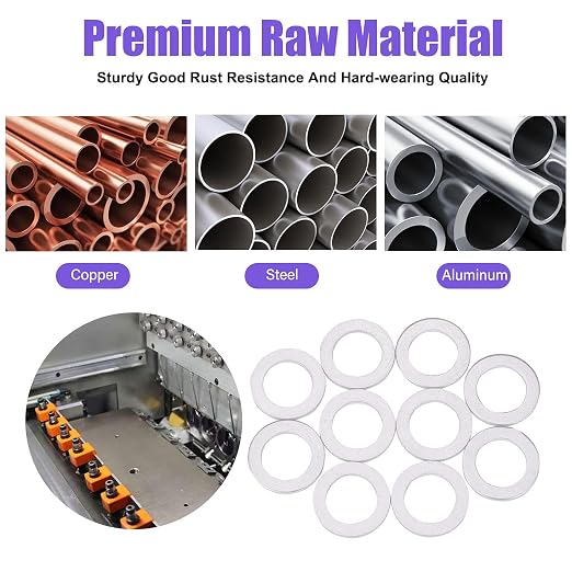 140PCS Oil Drain Plug Gasket Assortment Oil Crush Washers Seals Kit - Image 5