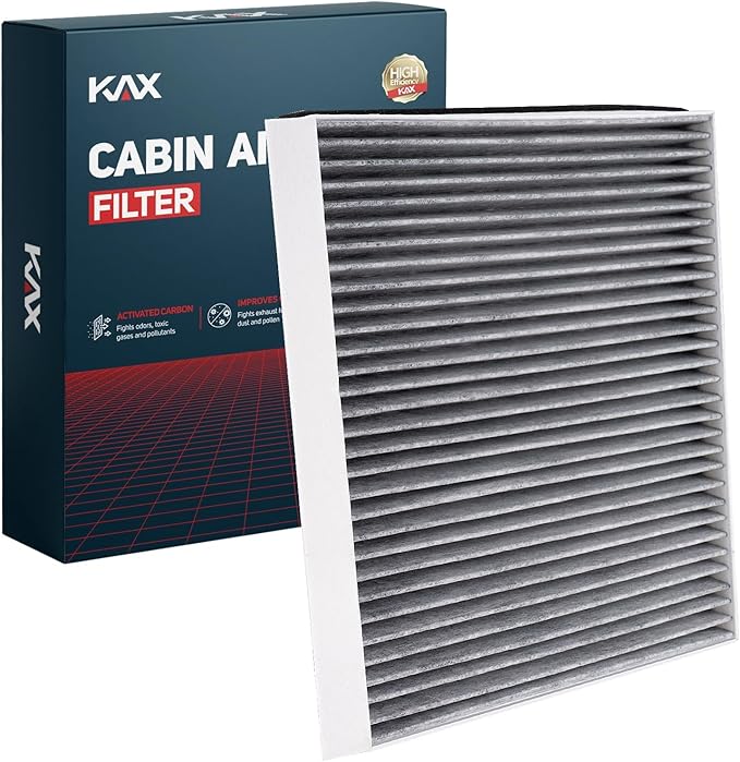 KAX HEPA Cabin Air Filter with Activated Carbon, CF10735 Replacement by KAX