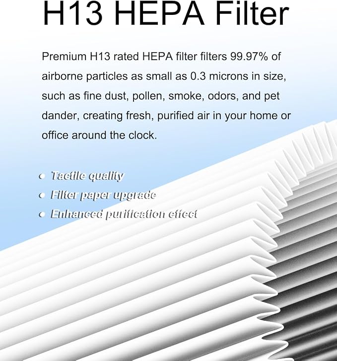 2 Pack DR-HPA019 Replacement Filter Compatible - Image 3