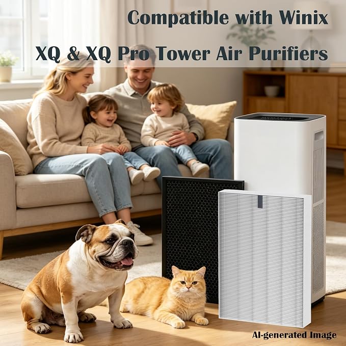 XQ Filter Replacement for Winix Tower: Air Purifier Pro XQ | part # - Image 2