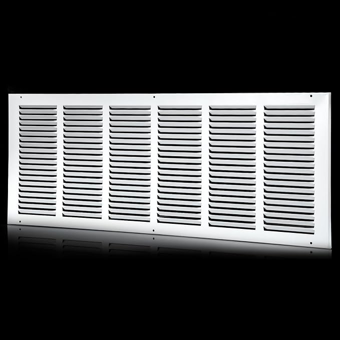 30x10 Return Air Grille, Air Return Vent Cover, Flat Vent Cover, Rejillas De by Unknown