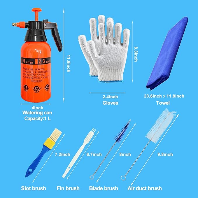 Air Conditioner Cleaning Kit, Ac Cleaning Kit, HVAC Cleaning Kit, Split Ac - Image 7