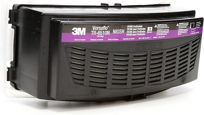 3M Versaflo HEPA Cartridge TR-6510N, Organic Vapors, - Image 2