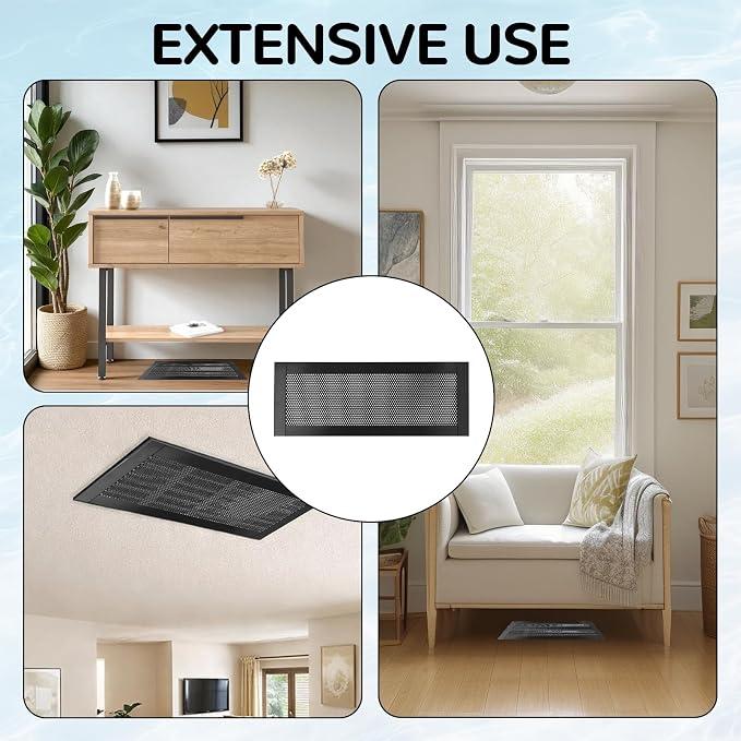 Magnetic Vent Coversfor Home Floor, Enhanced Magnet PVC Floor Register Cover - Image 5