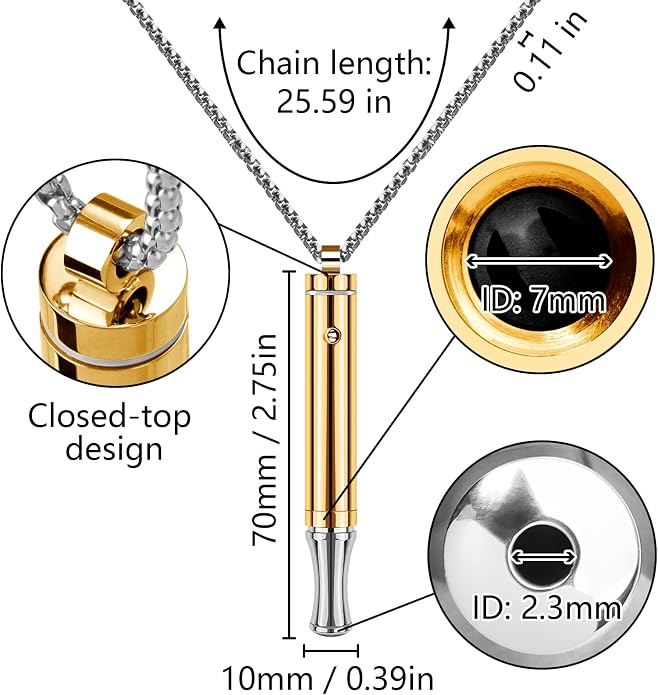 ASTOFLI Quit Smoking Breathing Necklace - Image 3